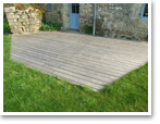 Pose de terrasse sur mesure